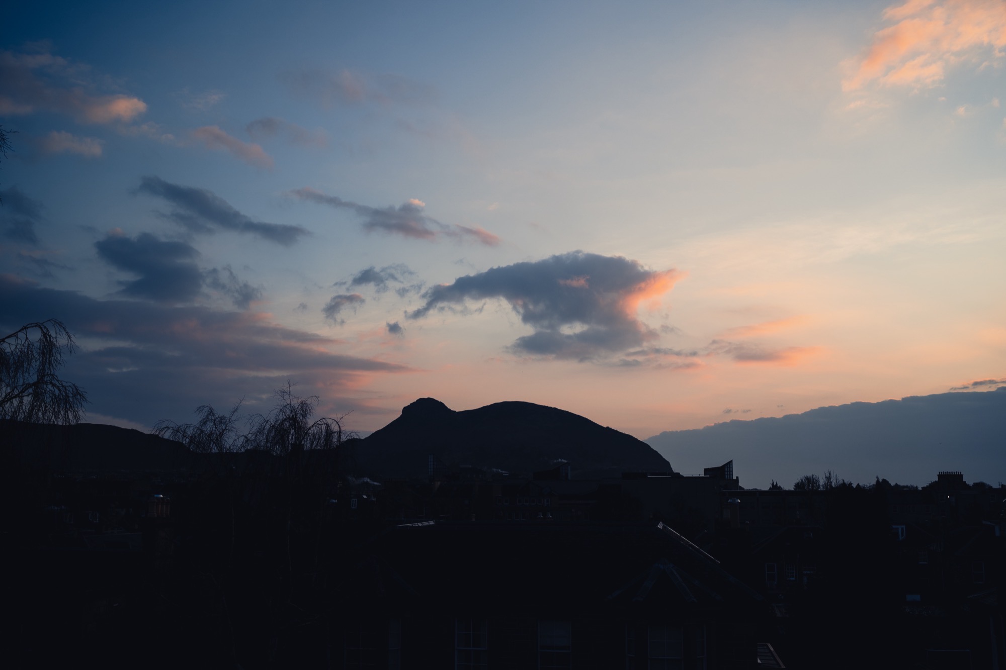 Landscape photography - Arthur's Seat Edinburgh sunset