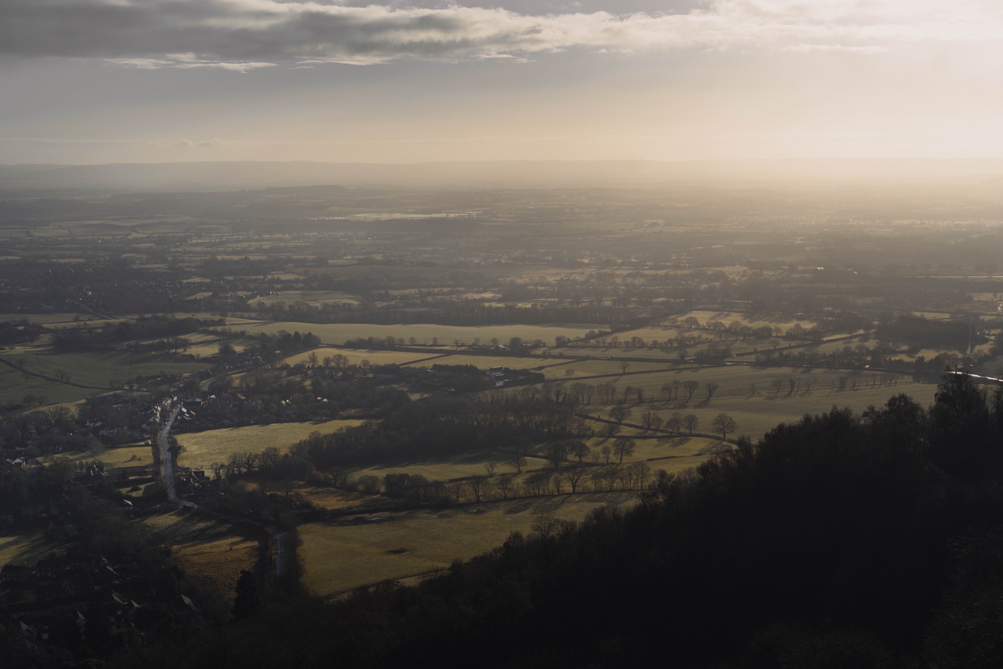 Landscape photography - light through window