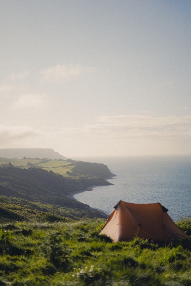 Landscape photography - coastal camping